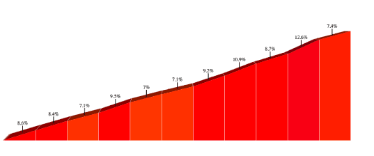 gradient profile for Allen Clark